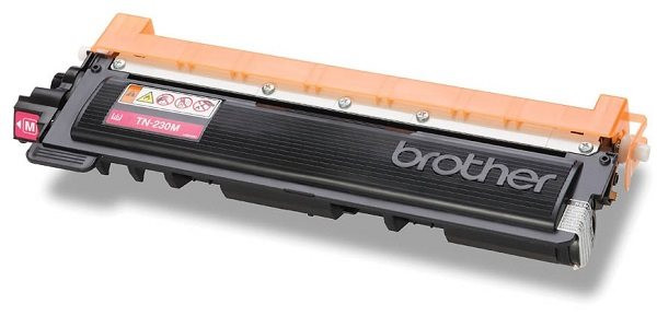 Original Toner Brother TN-230M, ca. 1.400 S., magenta, im unschönen Karton 