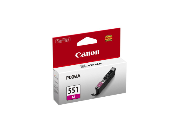 Original Tinte Canon CLI-551M, ca. 298 S., magenta