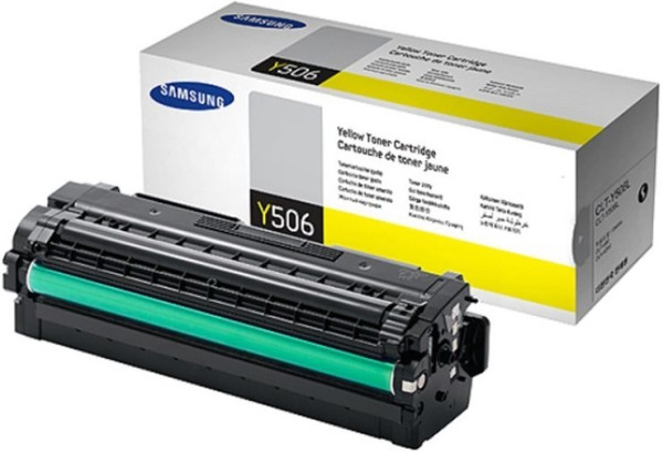 Original Toner HP-Samsung CLT-Y506L / SU515A, ca. 3.500 S., gelb