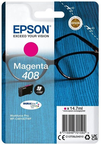 Original Tinte Epson T09J340 / 408, ca. 1.100 S., magenta 