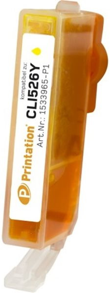 Printation Tinte ersetzt Canon CLI-526Y, ca. 515 S., gelb