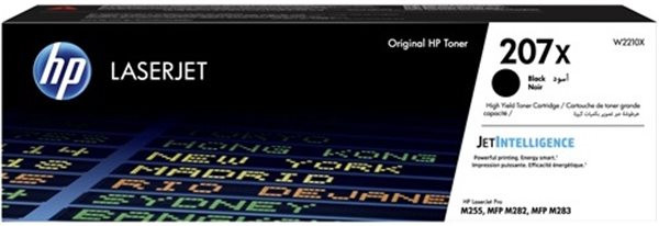 Original Toner HP 207X / W2210X, ca.3.150 S., schwarz