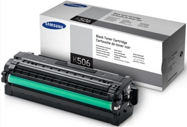 Original Toner HP-Samsung CLT-K506L / SU171A, ca. 6.000 S., schwarz