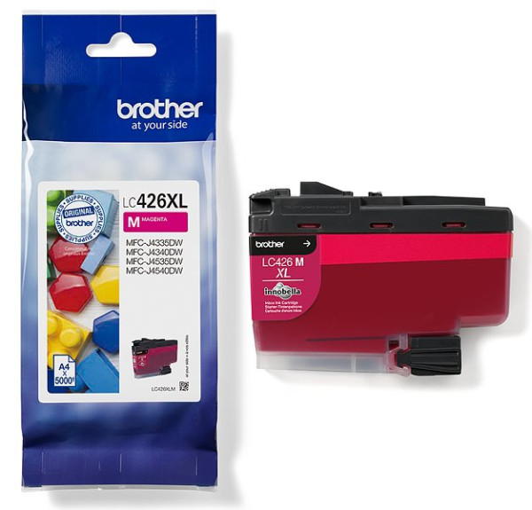 Original Tinte Brother LC-426XLM, ca. 5.000 S., magenta