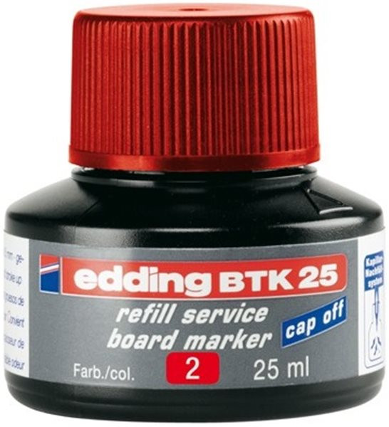 Boardmarker-Nachfülltusche Edding BTK25 rot 25ml 