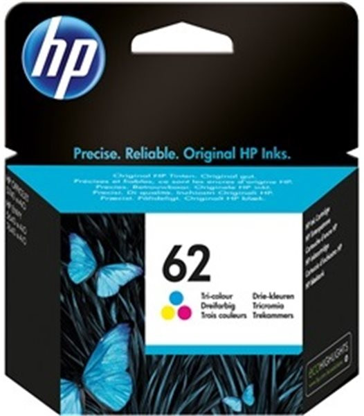 Original Tinte HP 62 / C2P06AE, ca. 165 S., farbig