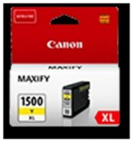 Original Tinte Canon PGI-1500XLY, ca. 780 S., gelb  Original Tinte Canon PGI-1500XLY, ca. 780 S., gelb