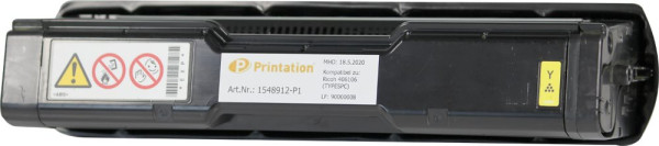 Printation Toner ersetzt Ricoh C220Y für zB C240, ca. 2.000 S., gelb 