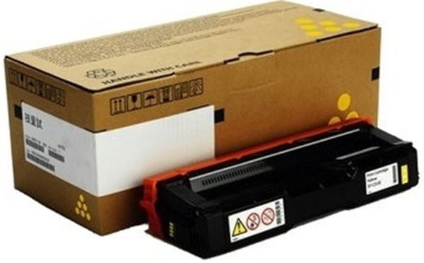 Original Toner Ricoh 407546 (z.B. C250), ca. 1.600 S., gelb 