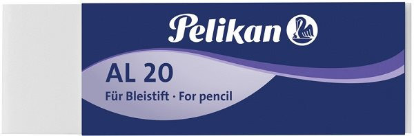 Radiergummi Pelikan Kunststoff 65x21x12mm (AL20) 