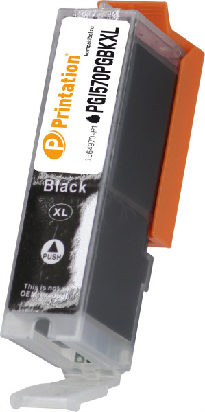 Printation Tinte ersetzt Canon  PGI-570PGBKXL, ca. 500 S., pigmentschwarz 