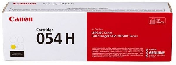 Original Toner Canon 3025C002 / 054H, ca. 2.300 S., gelb