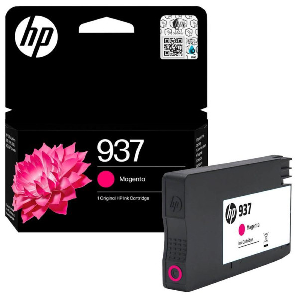 Original Tinte HP 937 / 4S6W3NE, ca. 800 S., magenta 