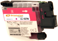 Printation Tinte ersetzt Brother LC-527M, ca 900 S., magenta 