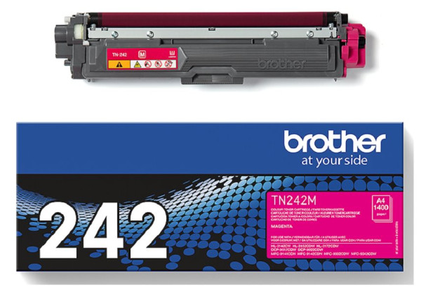 Original Toner Brother TN-242M, ca. 1.400 S., magenta 