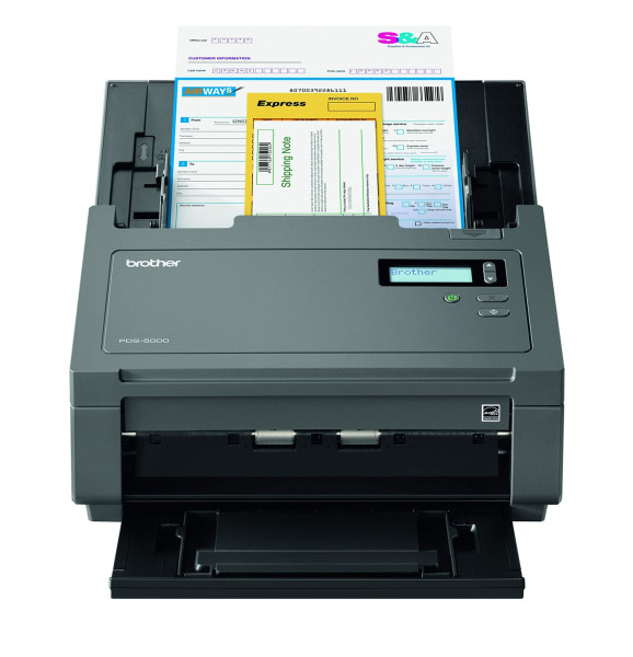 Brother PDS-5000 Profi-Duplex-Scanner, Vorführgerät-wie neu, (1x Seite gescannt) 