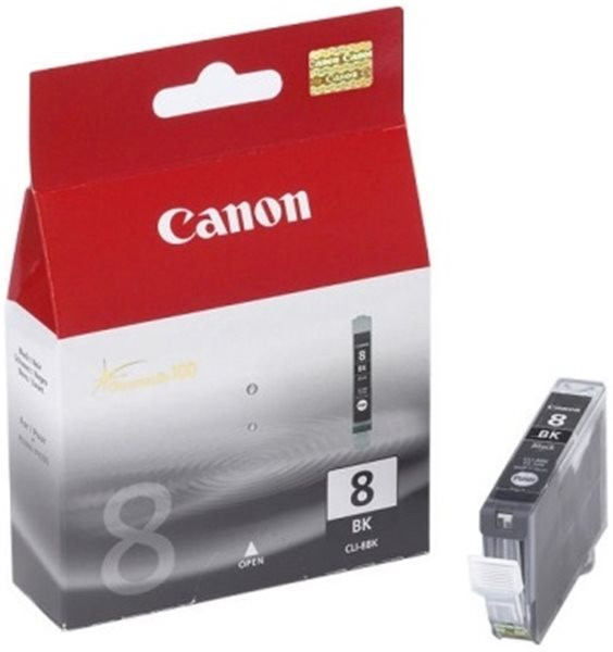Original Tinte Canon CLI-8BK, ca. 420 S., schwarz