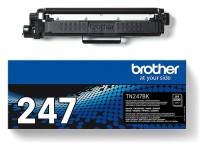 Original Toner Brother TN-247BK, ca. 3.000 S., schwarz  Original Toner Brother TN-247BK, ca. 3.000 S., schwarz