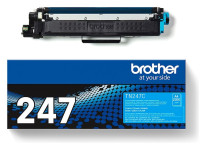 Original Toner Brother TN-247C, ca. 2.300 S., cyan  Original Toner Brother TN-247C, ca. 2.300 S., cyan