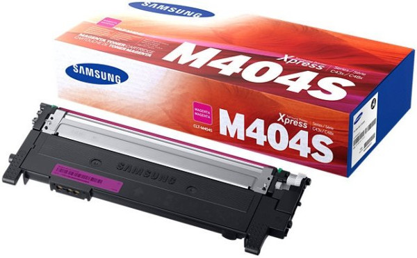 Original Toner HP-Samsung CLT-M404S / SU234A, ca. 1.000 S., magenta