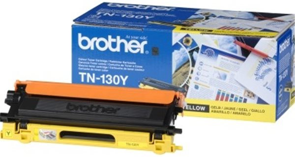 Original Toner Brother TN-130Y, ca. 1.500 S., gelb 