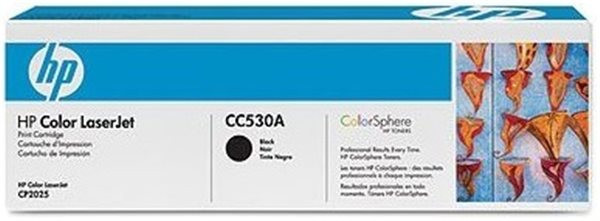 Original Toner HP 304A / CC530A, ca. 3.500 S., schwarz