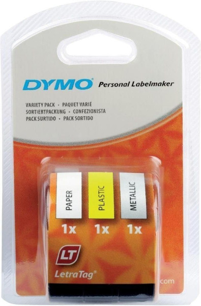 Original Beschriftungsband Dymo 91241, 3 Bänder 