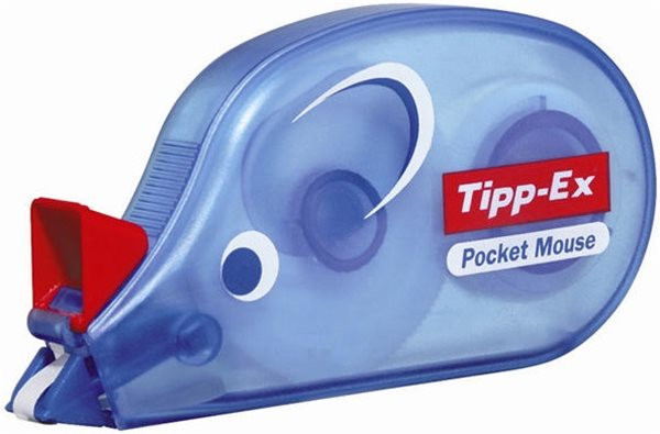 Blanko Roller Tipp-Ex Pocket Mouse 4.2 mm x 10 m 