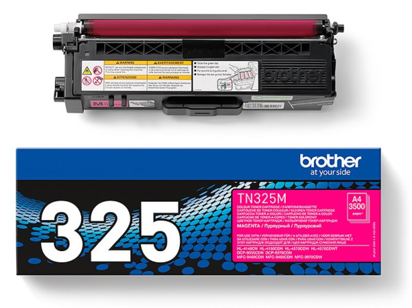 Original Toner Brother TN-325M, ca. 3.500 S., magenta 