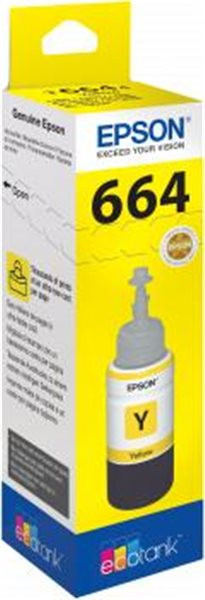 Original Tinte Epson T6644, ca. 6.500 S., Nachfüllflasche, gelb