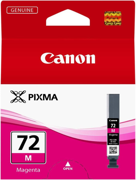 Original Tinte Canon PGI-72M, ca. 710 Fotos 10 x 15cm, magenta 
