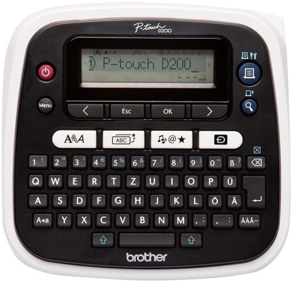 Brother P-touch D200BWVP Beschriftungsgerät - Vorführgerät (wie neu) 