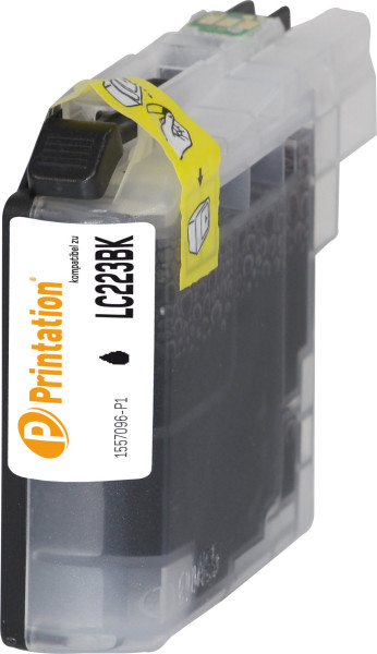 Printation Tinte ersetzt Brother LC-223BK, ca. 550 S., schwarz