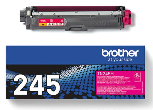 Original Toner Brother TN-245M, ca. 2.200 S., magenta