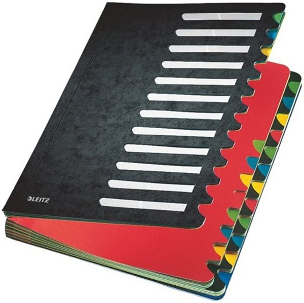 Deskorganizer A4 aus Karton 1-24 schwarz Leitz (5914-00-95)