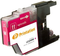 Printation Tinte ersetzt Brother LC-1240M / LC-1280XLM, ca. 600 S., magenta 