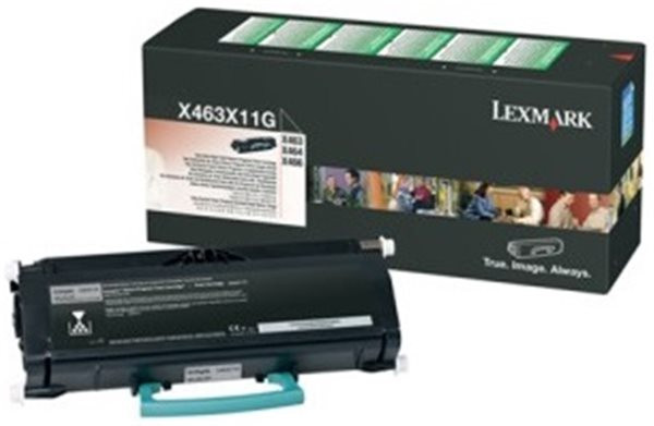 Original Toner Lexmark X463X11G, schwarz 