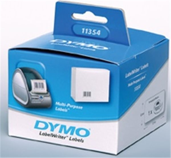 Original Einzel-Etiketten Dymo 11354, 32mm x 57mm, 1.000 Stück, weiß 