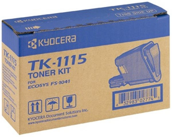 Original Toner Kyocera TK-1115, ca. 1.600 S., schwarz 