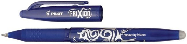 PILOT PEN Frixion Ball BL-FR7 blau, Strichstärke 0,4mm 