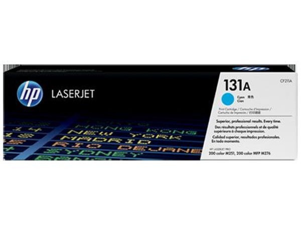 Original Toner HP 131A / CF211A, ca. 1.800 S., cyan 