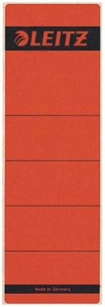 Rückenklebeschild kurz + breit Leitz rot (1642-00-25)