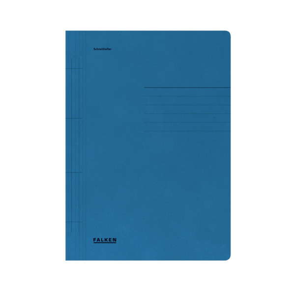 Falken Schnellhefter 80000201 A4 250g/m² Manila-RC-Karton blau 
