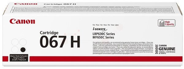 Original Toner Canon 067H / 5106C002AA, ca. 3.130 S., schwarz