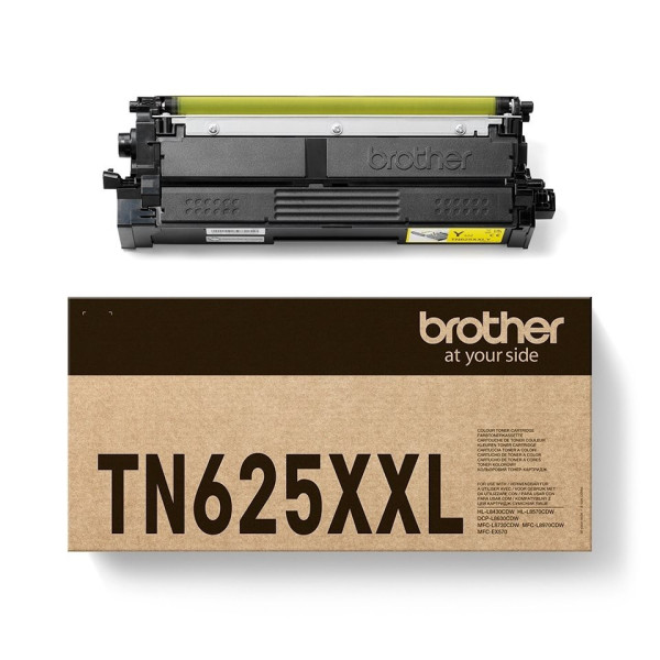 Original Toner Brother TN-625XXLY, ca. 6.500 S., gelb 