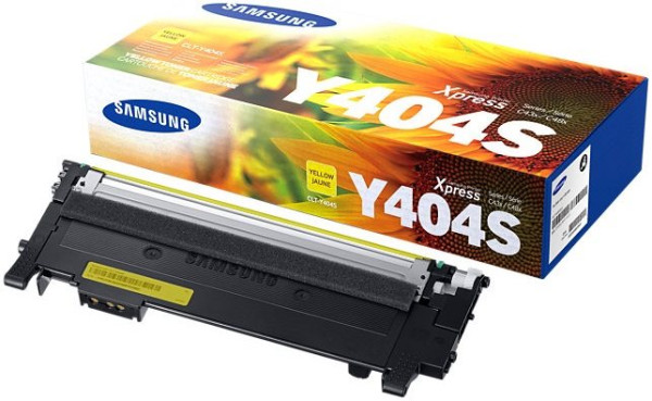 Original Toner HP-Samsung CLT-Y404S / SU444A, ca. 1.000 S., gelb