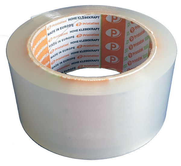 Paketklebeband PRINTATION 5066ST (50mmx66m) transparent, 56my, PREMIUM 