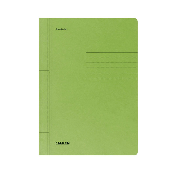 Falken Schnellhefter 80000375 A4 250g/m² Manila-RC-Karton grün 