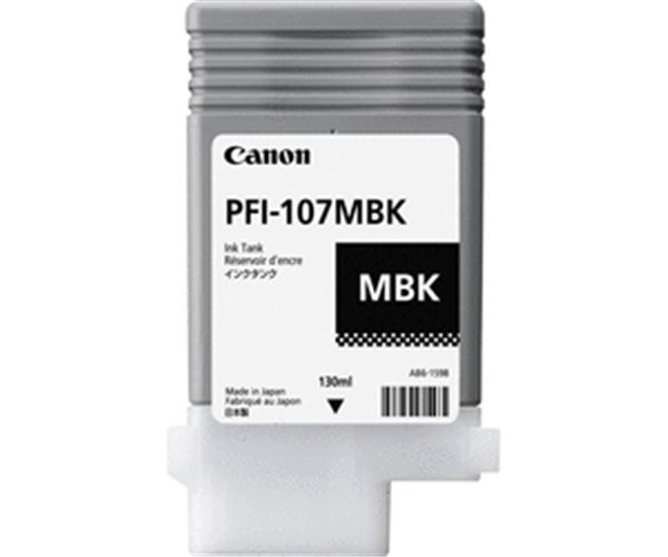 Original Tinte Canon PFI-107MBK, 130 ml, mattschwarz