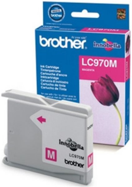 Original Tinte Brother LC-970M, ca. 300 S., magenta